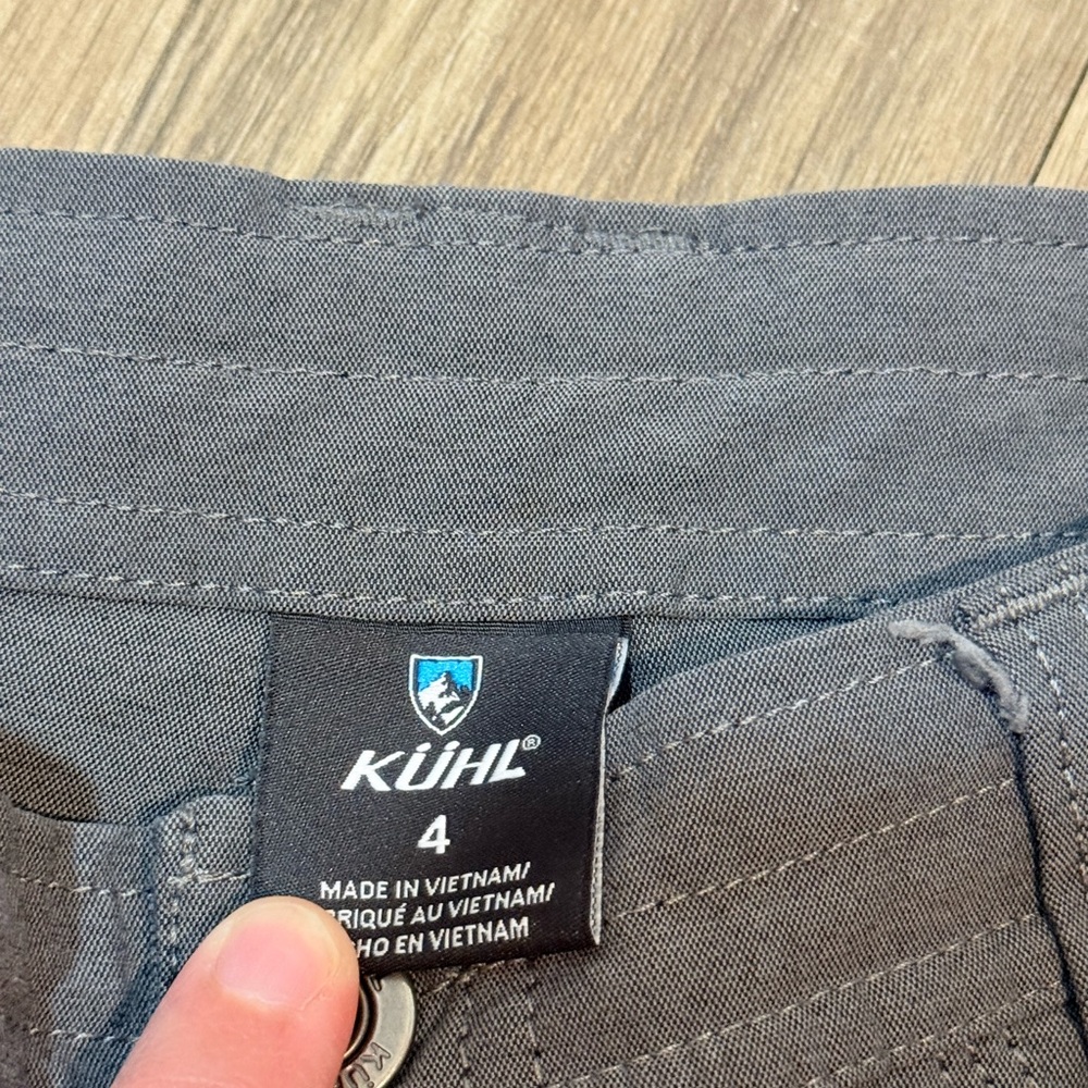 Kuhl Trekr Capri Women's Gray Capri Pants Size 4 - Picture 6 of 9